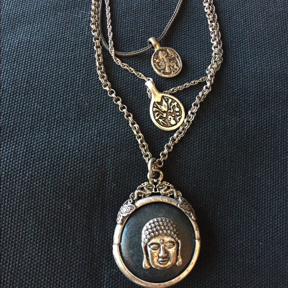 Lucky Brand Buddha Necklace